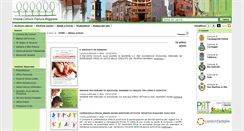 Desktop Screenshot of pianurareggiana.it